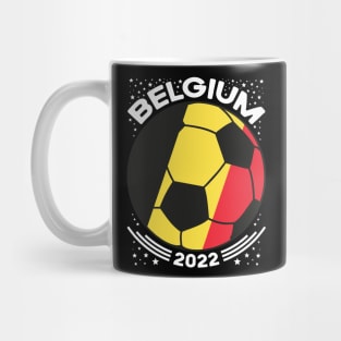 Belgium Flag Soccer Football Team Mug